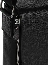 Чоловіча сумка з натуральної шкіри Tiding Bag Чорна (SA25F-8877A) - мініатюра 4