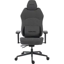 Крісло ігрове GamePro GC760DG Dark grey fabric (GC760DG) - мініатюра 9