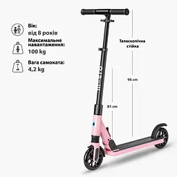 Самокат Micro Sprite Suspension Рожевий (SA0248) - мініатюра 7