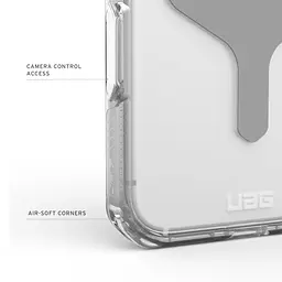 Чохол UAG для iPhone 17 Pro Max, Plyo MagSafe, Ice/Silver teh0019324 - мініатюра 6
