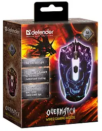 Миша Defender Overmatch GM-069 (52069) (6652130) - мініатюра 3
