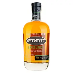 Віскі Eddu Broceliande Pur Blе Noir Whiskey de Bretagne, 43%, 0.7 л, у коробці - мініатюра 2