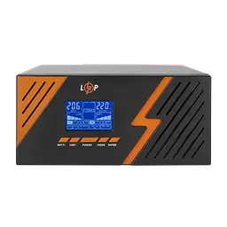 ДБЖ з правильною синусоїдою 12V LPM-PSW-1500VA (1050Вт) Black - мініатюра 2