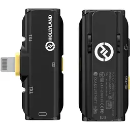 Бездротова мікрофонна система Hollyland Lark C1 Solo (HL-LARK C1 SOLO-IPHONE-B) - мініатюра 2