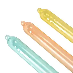 Презервативи Recare Color Fruit Flavour Condoms 12 шт, аромати: м'ята, банан, полуниця - мініатюра 4
