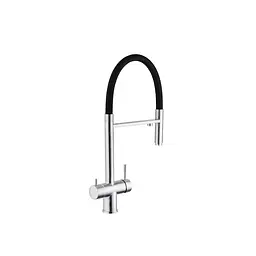 Змішувач для кухні з підключенням до фільтру Kroner KRP Edelstahl Klassisch - ESG03815BLK CV027933 Нержавіюча сталь - мініатюра 2