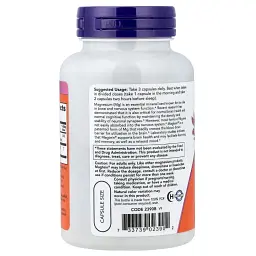 Вітамінно-мінеральний комплекс Now Foods Magnyy L-treonat, Magtein, Magnesium L-Threonate, 90 vegetaryanskykh ka (NF2390) - мініатюра 3