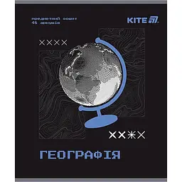 Набір зошитів Kite Techno Географія предметний 48 аркушів в клітинку (K25-240-5)