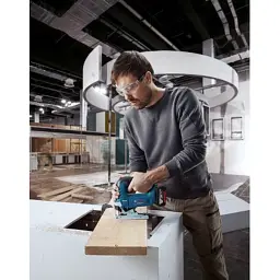 Електролобзик Bosch GST 185-LI, 18В, 4Аг, 0-3500 об/хв, хід 26мм, кейс (0.601.5B3.023) - мініатюра 8