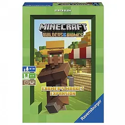 Настільна гра Ravensburger Майнкрафт: Будівельники та Біоми. Фермерський ринок (Minecraft - Builders & Biomes Farmers Market expansion) (англ.) (PS136)