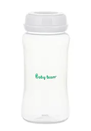Пляшечка для годування Baby Team Вільні руки з широким горлом 300 мл (1030) - мініатюра 4