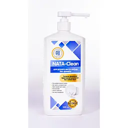 Засіб для ручного миття посуду Nata-Clean без аромату, з дозатором, 1000 мл - мініатюра 2