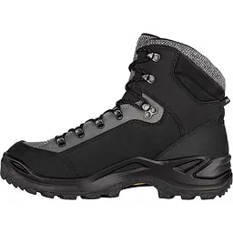 Черевики чоловічі Lowa Renegade Warm GTX Mid 45 Чорний-Сірий - мініатюра 2