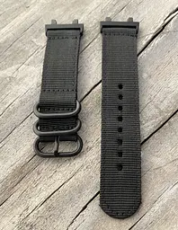 Нейлоновий ремінець Primo Traveller для годинника Xiaomi Amazfit T-Rex 2 (A2170) Black - мініатюра 3