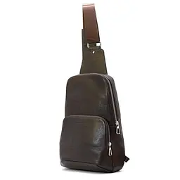 Шкіряна сумка-слінг GRANDE PELLE 31х20х7 см sum0025545