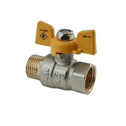 Кран кульовий Nolf classic 1/2" прямий NFC.722-06 (NF3129)