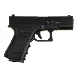 Іграшковий пістолет на кульках Galaxy "Glock 17" G15 метал чорний