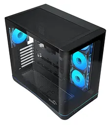 Корпус SAMA V62S без БЖ (V62S-BKADA4X1-GL) Black - мініатюра 6