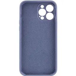 Чохол Silk Full Camera Protective (AA) NO LOGO для Apple iPhone 15 Pro Max (6.7") Сірий / Lavender Gray - мініатюра 2