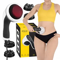Антицелюлітний ручний масажер для тіла 4FIZJO Body Shaping 4 в 1 4FJ0557 White (P-5907739319111) - мініатюра 2