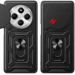 Чохол до мобільного телефона BeCover Military Xiaomi Redmi 14C 4G / Poco C75 Black (712489) - мініатюра 2