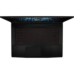 Ноутбук Ігровий MSI Thin GF63 12VF-640XRO, Intel Core i7-12650H 4.7GHz, 15.6" FHD, 16GB, SSD 512GB, NVIDIA GeForce RTX 4060 8GB, DOS, чорний - мініатюра 3