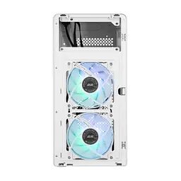 Корпус 2E Credo Plus V350WG без БР 1xUSB3.0 1х USB 2.0 1xUSB Type-C 3x120мм VGA 350мм LCS ready TG Side Panel mATX білий - мініатюра 7