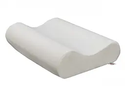 Ортопедична анатомічна подушка з ефектом пам'яті Memory Pillow біла