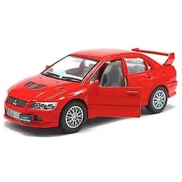 Модель легкова MITSUBISHI EVOLUTION 5 KT5052W Червоний shop (2000999305498) - мініатюра 2