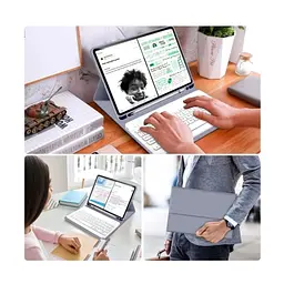 Чохол до планшета BeCover with keyboard Apple iPad Mini 6 2021 Purple (712991) - мініатюра 7