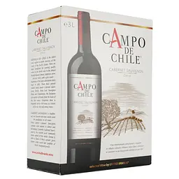 Вино Campo de Chile Cabernet Sauvignon Bag-in-Box, червоне, сухе, 13%, 3 л - мініатюра 2