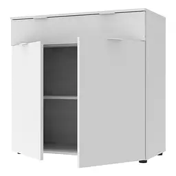 Комод Doros Рон 2 2 фасади 1 шухляда Білий 80х38х100 (41516003) - мініатюра 2