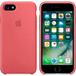 Чохол Apple Silicone Case iPhone 8/7 camellia (OEM) - мініатюра 3
