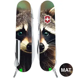 Ніж Victorinox Deluxe Tinker Animal 91мм 17функ Єнот - мініатюра 3