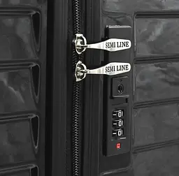 Валіза Semi Line 24" (M) Black (T5765-2) (DAS302951) - мініатюра 5