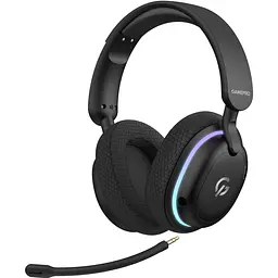 Навушники GamePro Asgard Bragi 7.1 RGB Tri-Mod Black бездротові (HSW250B) - мініатюра 2