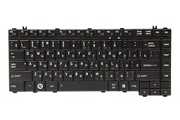 Клавіатура для ноутбука TOSHIBA Satellite A200, A300 чорний, чорний фрейм