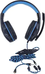 Навушники Gemix W-360 black-blue - мініатюра 3