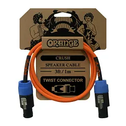 Инструментальный кабель Speakon - Speakon 1m Orange CA039 - мініатюра 1
