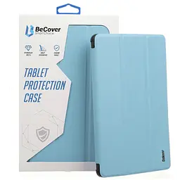 Чохол-книжка BeCover Tri Fold Soft TPU із кріпленням Apple Pencil для Apple iPad Air (4/5) 2020/2022 10.9 Світло-блакитний