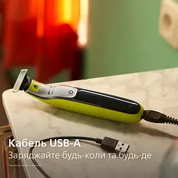Електростанок для обличчя та тіла Philips OneBlade 360 QP2834/23 - мініатюра 17