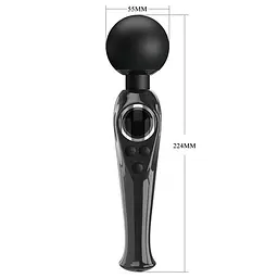 Вібромасажер Pretty Love Skyler Massager Black - мініатюра 3