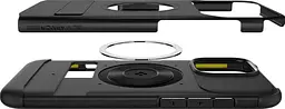 Оригінальний протиударний чохол для iPhone 16 Pro Spigen Slim Armor MagSafe Black ACS08164 (MagFit) з підставкою - мініатюра 6