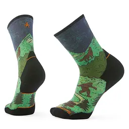 Шкарпетки чоловічі Smartwool Trail Run Targeted Cushion Neature Print Crew Man 42-45 Різнокольоровий