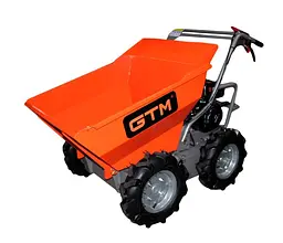 Самохідний будівельний візок думпер GTM T30 300 кг на колесах - мініатюра 1