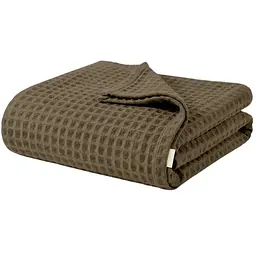 Плед покривало Cosas Mousse Greek Waffle 230х240 см вафельне (Blanket_08Mousse_GreekWaffle_230x240)