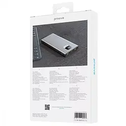 Портативна батарея Proove Guardian 22.5W 10000mAh металево-сіра - мініатюра 3