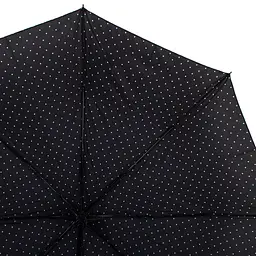 Жіноча складана парасолька напівавтомат Happy Rain 97 см чорна - мініатюра 3
