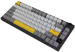 Клавиатура игровая механическая беспроводная Ajazz AK-820B PRO Black RGB Gift Switch Hot-Swap 2.4G/Bluetooth/USB - мініатюра 4
