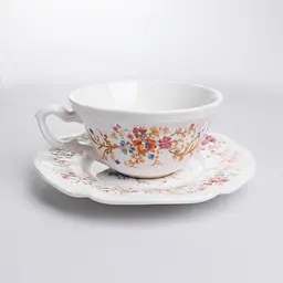 Столовий фарфоровий сервіз Vintage 32 предмети на 6 персон Yiwu ALS-32PCS - мініатюра 4